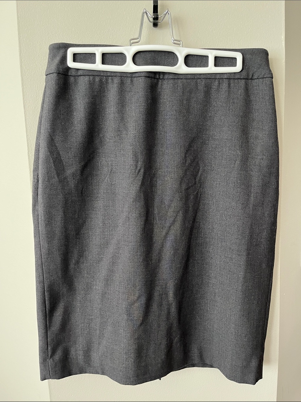 Calvin Klein Dark Gray Pencil Skirt